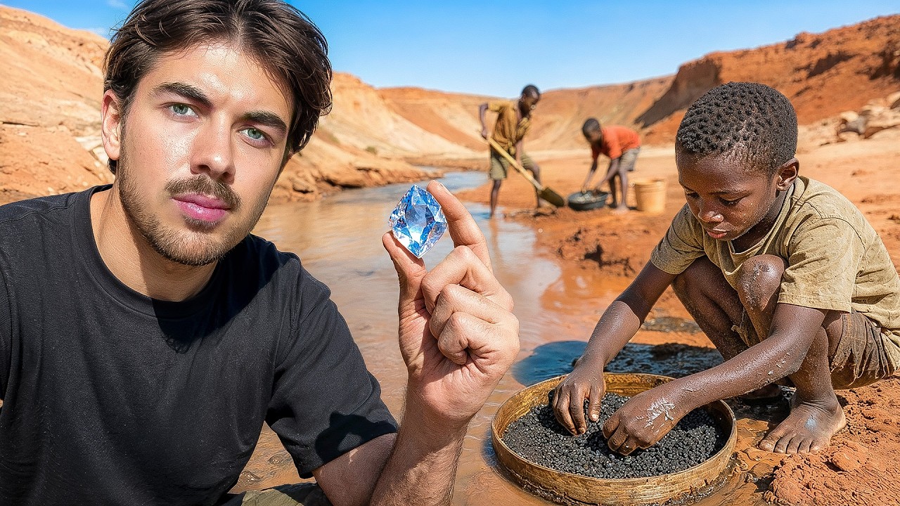 Undercover in einer illegalen Diamantmine (Kinderarbeit)