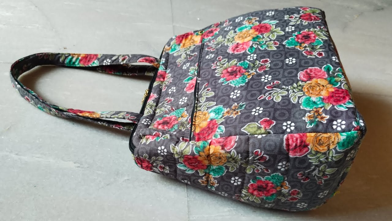 New Design,New trick Super Easy Travel bag cutting and stitching tutorial