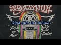 Aerosmith let the music do the talking subtitulada