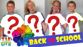 Делаем ТАЙ ДАЙ ФУТБОЛКИ для ШКОЛЫ! BACK to SCHOOL 2018 Готовимся к школе в Америке Делаем ТАЙ ДАЙ ФУТБОЛКИ для ШКОЛЫ! BACK to SCHOOL 2018 Готовимся к школе в Америке