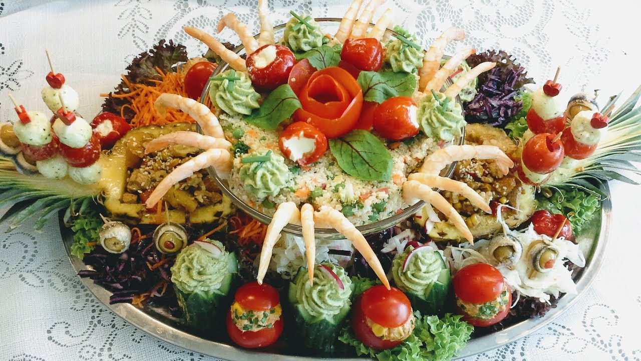 سلطة راقية سهلة ورائعة للضيوف والمناسبات بمكونات اقتصادية Salade marocains