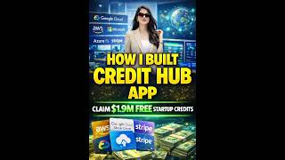 💰HOW I BUILT CREDITHUB APP with CLAUDE💰 $1.9M in FREE startup credits exist.