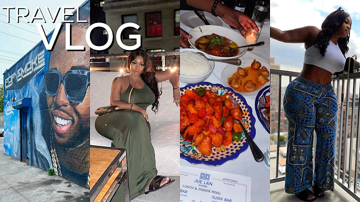TRAVEL VLOG | NEW YORK BIGGIE MURAL  FOOD FESTIVAL...