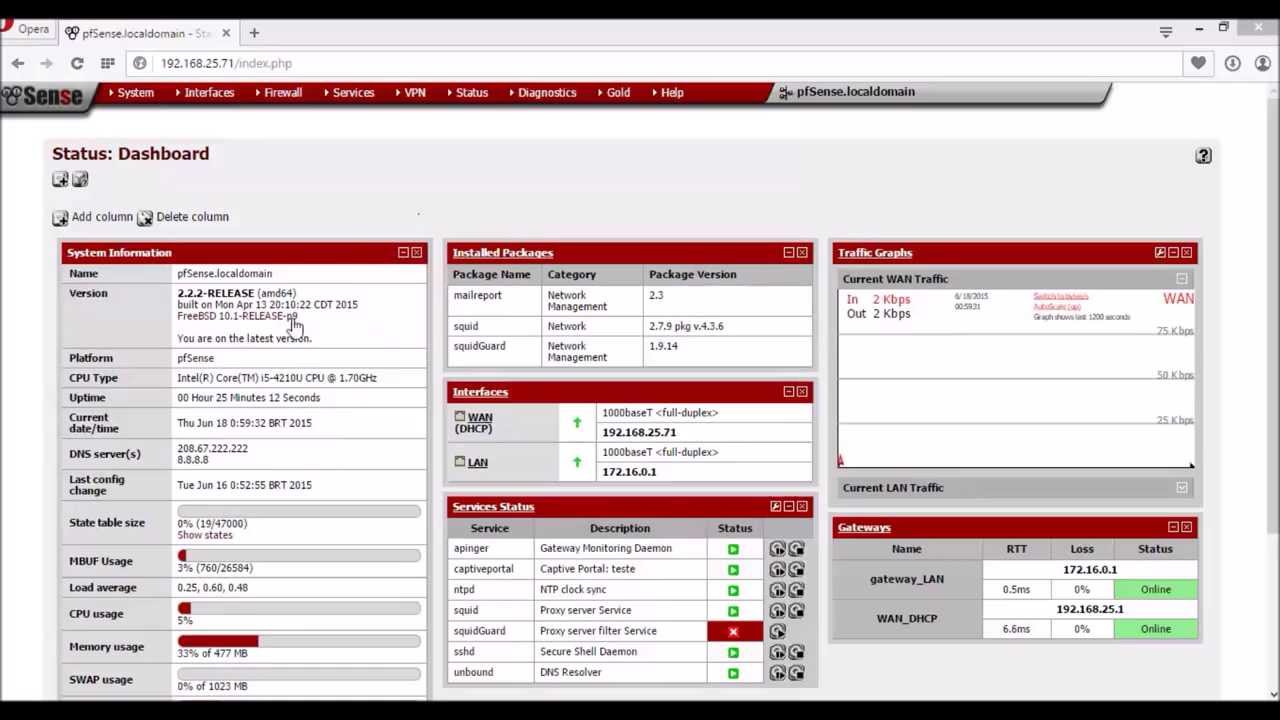Como Verificar A Vers o Do Pfsense YouTube Como verificar a vers o do pfsense youtube