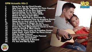 Acoustic hits 2 | mor playlist: 00:08 - 03:59 song for you chad
peralta 04:00 07:26 why can't we be together piolo pascual 07:27 11:15
para lang sa'y...