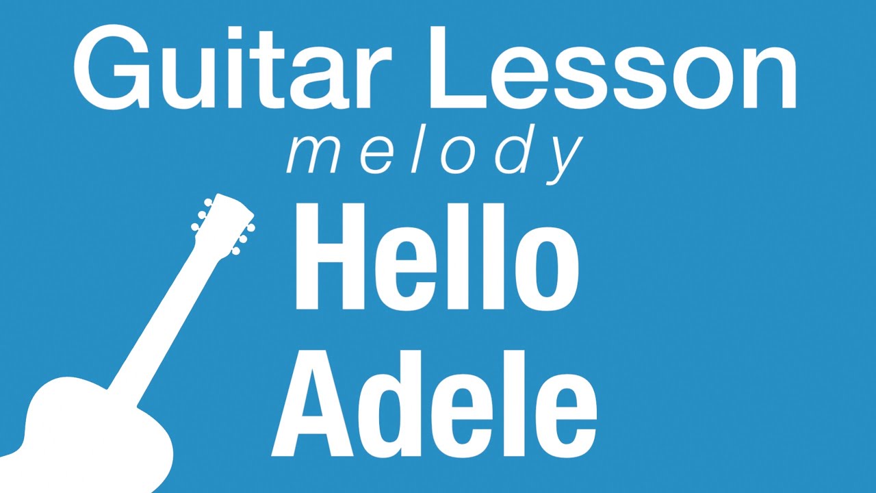 Hello players. Hello Adele Ноты.