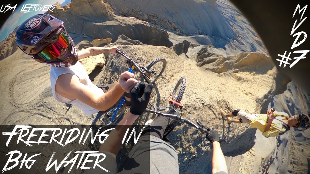 THIS PLACE IS SURREAL!! MTB Freeriding on Luna aka BIG WATER // 
