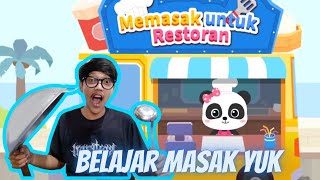 YUK MEMASAK UNTUK RESTORAN BARENG PANDA KECIL / GAME ANDROID/ GAME MEMASAK| BABYBUS BAHASA INDONESIA screenshot 1