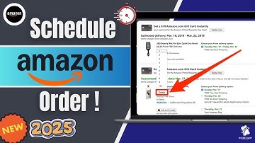 How to Schedule Orders on Amazon (2025 Delivery Timing Guide)