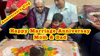 Happy Marriage Anniversary Mom And Dad Anniversary Vlog The Hemant Sharma Vlog