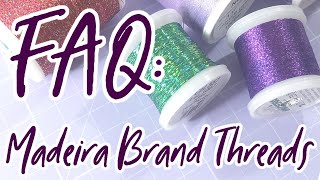 Answering your questions about Madeira Glitter threads! screenshot 1