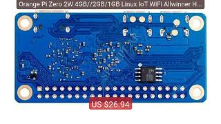 Orange Pi Zero 2W 4GB//2GB/1GB Linux IoT WiFi Allwinner H618 A... — Hot Deal 2026 | Limited Offer!