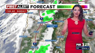 First Alert Saturday evening FOX 12 weather forecast (9/2)
