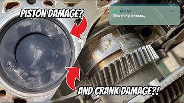 DESTROYED Duramax Engine tear Down… I can’t believe it still ran