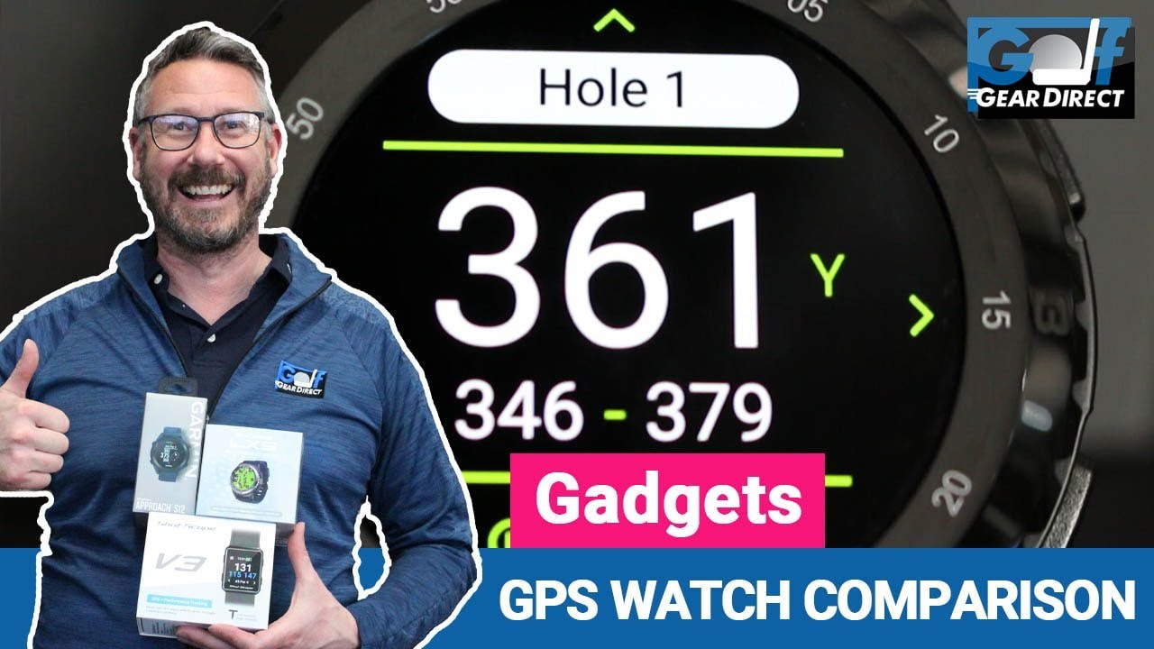 Gadget Guide GPS Golf Watch Comparison Skycaddie LX5, Garmin S12