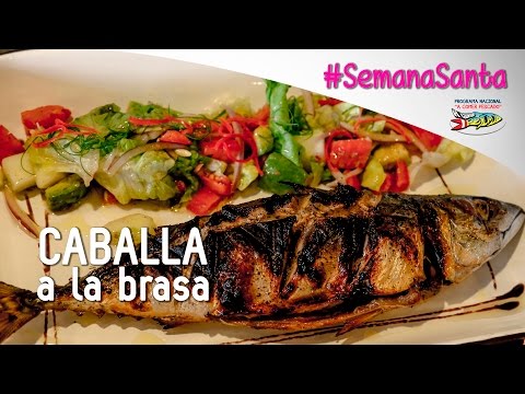 Video: Caballa A La Brasa