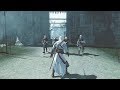 Assassins creed 1 legendary assassin altair combat stealth kills  free roam