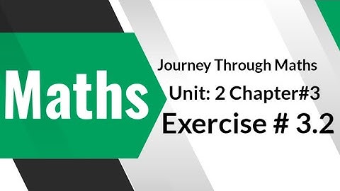 Maths-Class 5 || Journey through Maths || Unit#2 || Chapter#3 || Exercise#3.2 ||