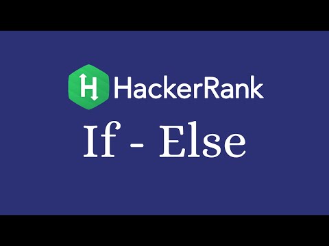 Python If-Else HackerRank