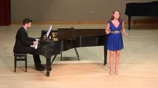 Senior voice recital: The Flagmaker, 1775- Songs for a New World