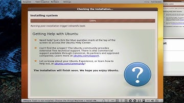 Install Ubuntu in VMware Fusion 3 on mac