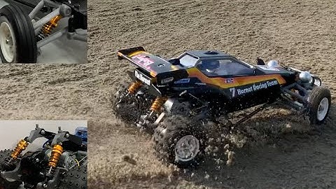 3D PRINTING TAMIYA  The HORNET HYDRAULIC SUSPENSION SYSTEM UPGRADES   TEST (1/10 NO:58336 )