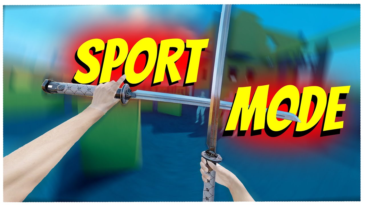 Sport Mode VR The Family Friendly version of Boneworks that I'm