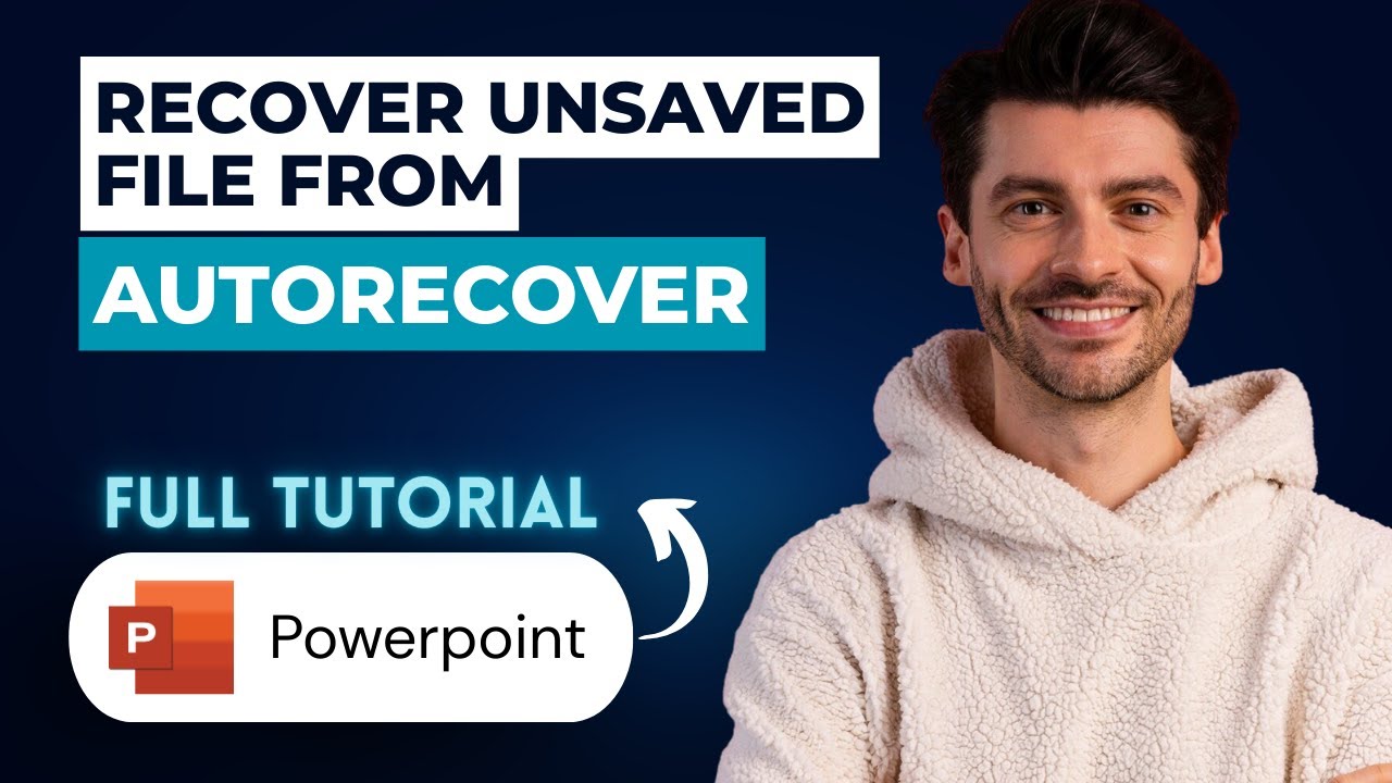 Как восстановить несохраненный файл с помощью функции автовосстановления в PowerPoint [Полное рук...