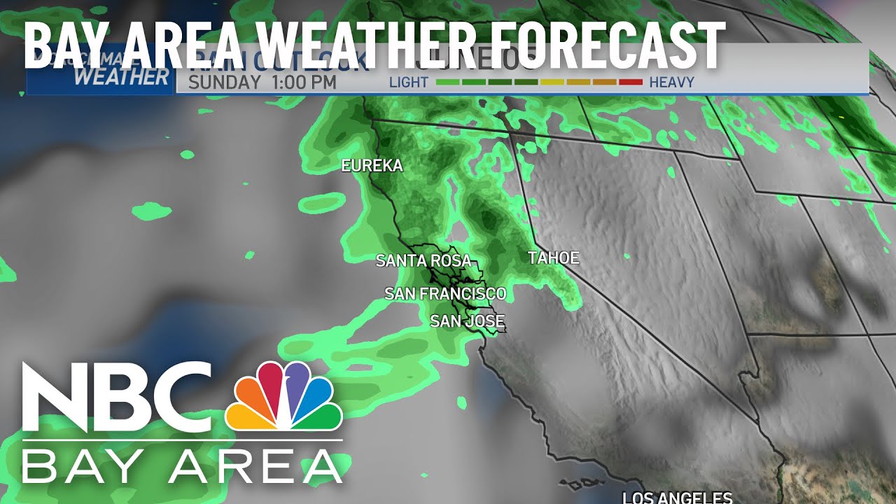 Bay Area Forecast: Gradual Cooling, Rain Chance Ahead - YouTube