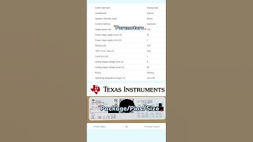 Texas Instruments Series TPA3221DDVR Audio amplifiers MCU. #texasinstruments #TPA3221DDVR #mcu