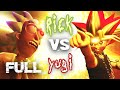 Rick vs yugi full duel in rick  morty yugioh