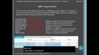 Computer Systems Architecture - Chapter 7 Part 1