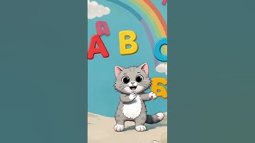 ABC Song with Cute Cats 🐱✨ Learn Alphabet for Kids | Purrfect Kids