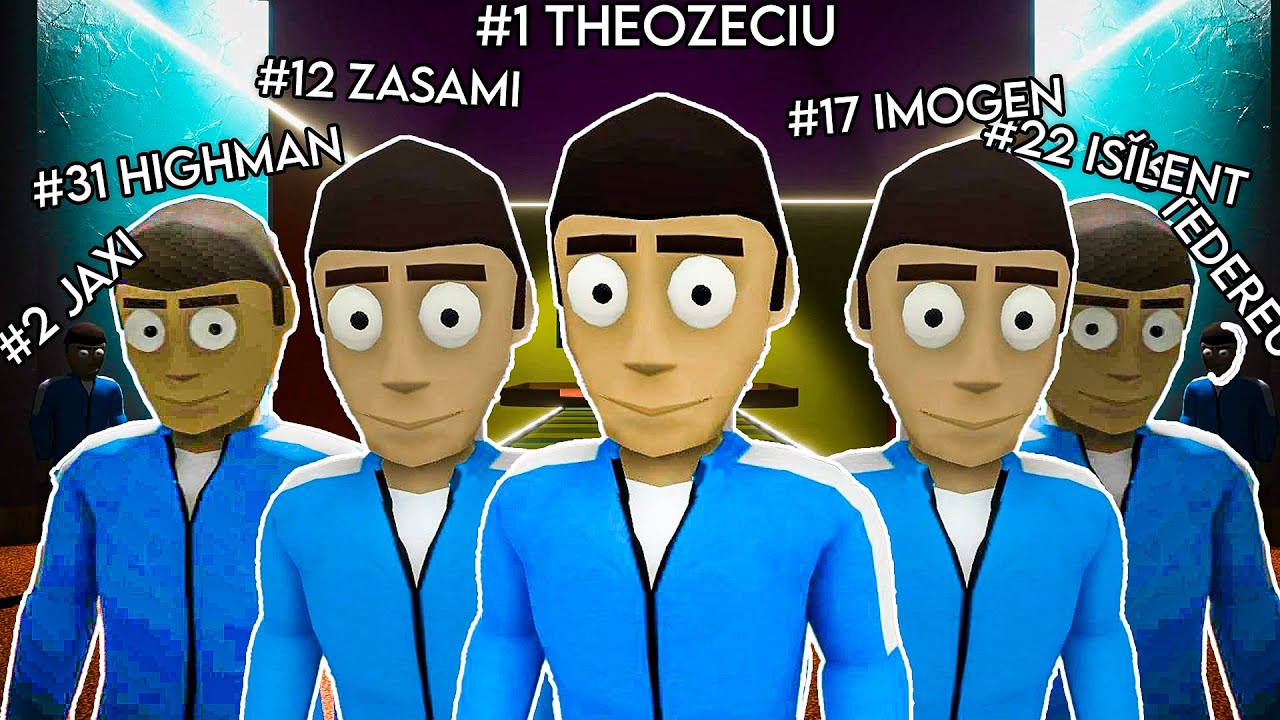 CRAB GAME cu YOUTUBERI *am ras cu lacrimi*