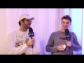 The Chainsmokers backstage at the AMAs