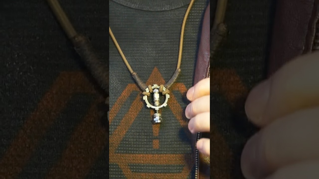 necklace from scrap