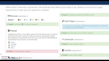 Simnet System Requirements