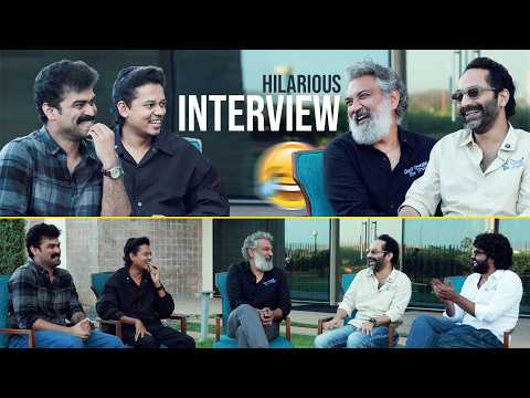 SS Rajamouli, Fahadh Faasil, Sangeeth & Shyam Super Fun Malayalam Chitchat | #donttroublethetrouble