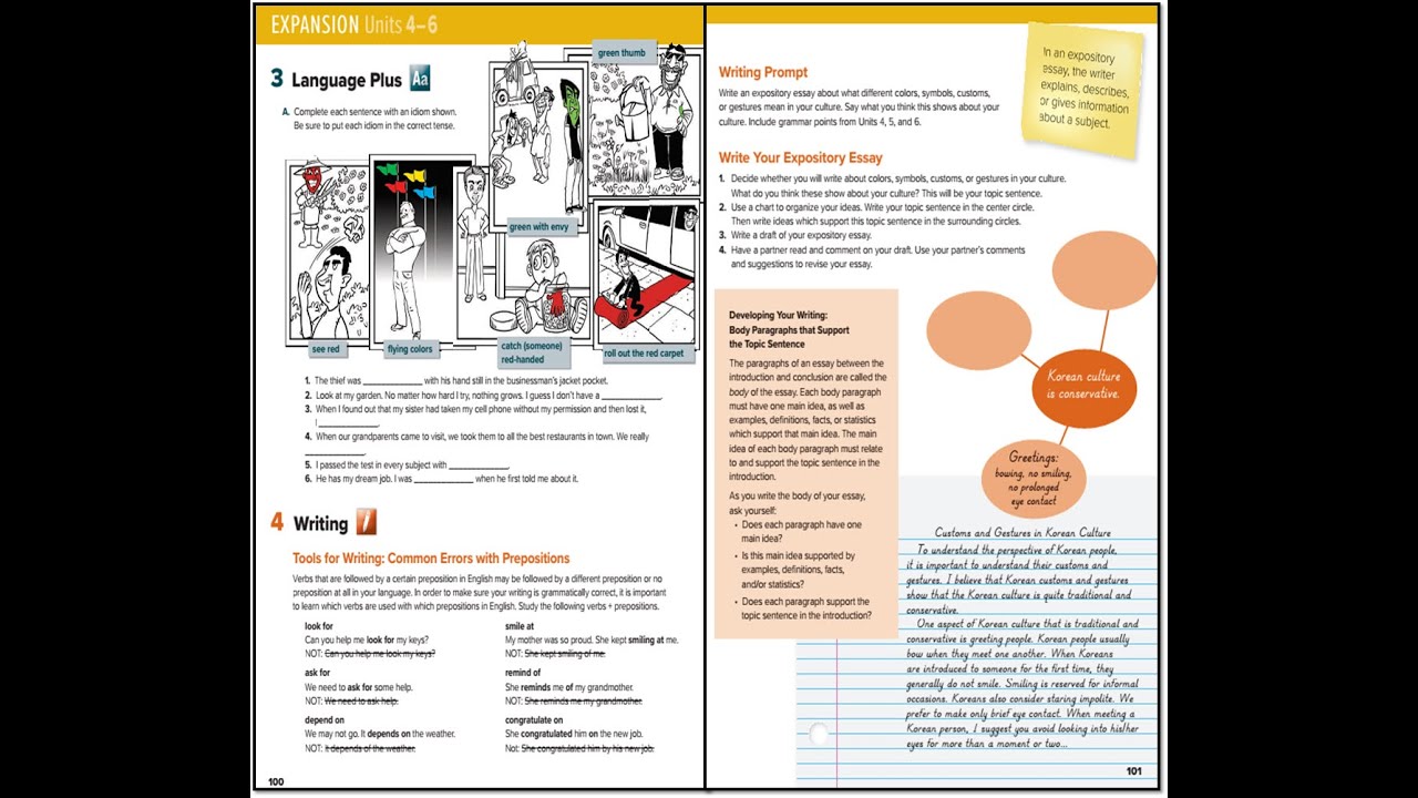 Mega Goal 3 EXPANSION Units 4–6 3 Language Plus 4 Writing
