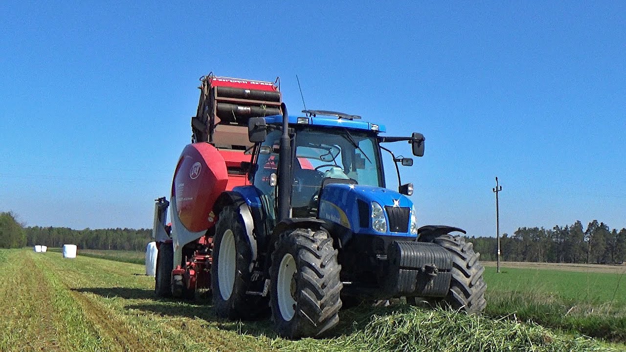 Mieszanka Gorzowska w Baloty 2020 [Lely, 2xNewHolland, Kuhn] Boguc AgroTV