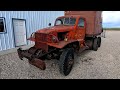 World war 2 1945 gmc 6x6 truck will it start cckw353