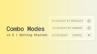 Combo Modes