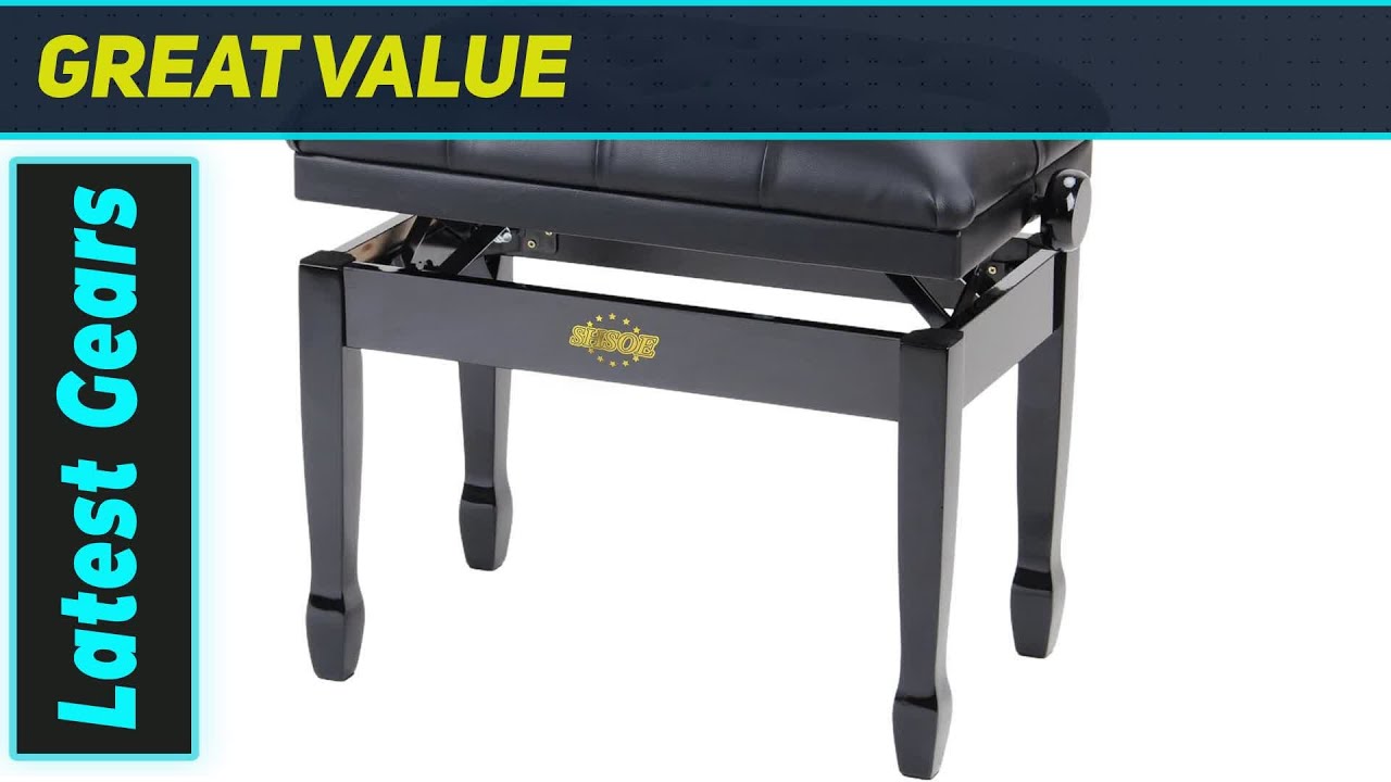 Best Adjustable Piano Bench for Comfort & Stability
