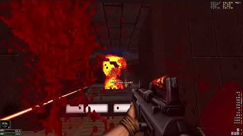 100 Lines (T) with Russian Overkill+Brutal Doom Monsters Only: MAP03