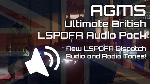 British Dispatch/Control Vocal Pack for LSPDFR & Various Plugins!