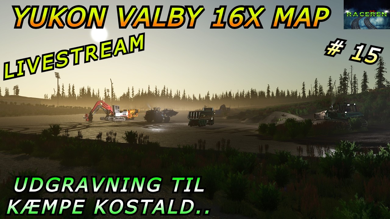 Valby On A Map 18+ 🏗️ 🚧 🌲 Yukon Valby 16x Map # 15 Live-stream ⛏️ 🚧 🏗️ - YouTube