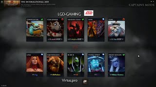 Vp Virtus Pro Vs Lgd - Ti5 - Game 1 - Bo3 - The International 2015 Highlights