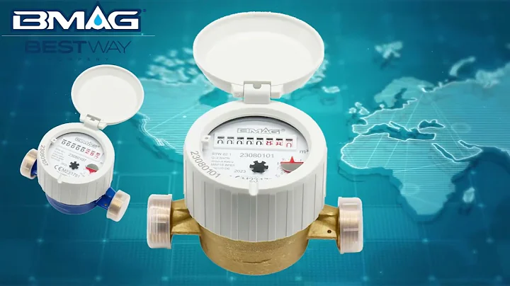 BMAG brand R160 Single jet brass water meter