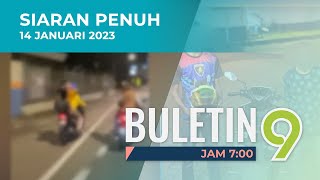 Padan Ganggu Penunggang Wanita, 2 Lelaki 'Miang' Ditahan Polis | Buletin TV9, 14 Januari 2023