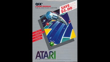 QIX  !!!   ATARI 800 XL - 80´S NOSTALGIA